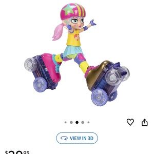 Remote Control Rock & Rollerskate Doll